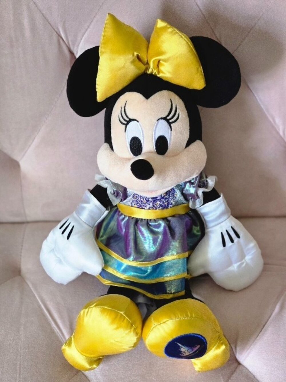 Walt Disney World 50th Anniversary Minnie Mouse Plush – 16”